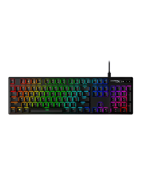 Клавиатура HyperX Alloy Origins, Проводное, Чёрный