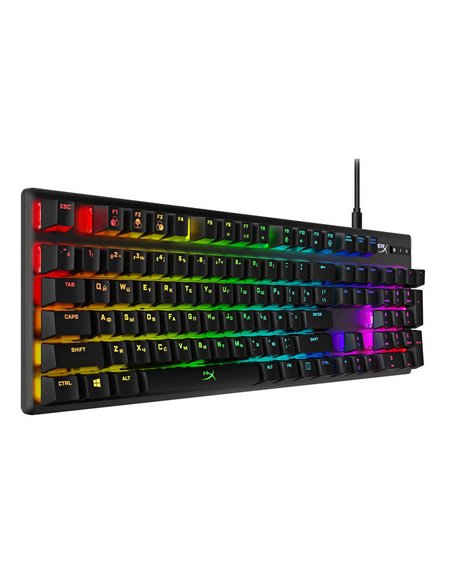 Клавиатура HyperX Alloy Origins, Проводное, Чёрный