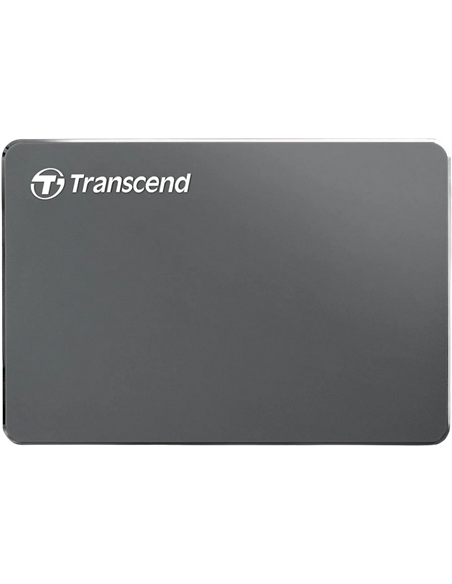 Внешний портативный жесткий диск Transcend StoreJet 25C3, 2 ТБ, Grey (TS2TSJ25C3N)