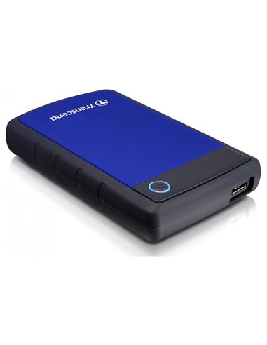 Внешний портативный жесткий диск Transcend StoreJet 25H3B, 4 TB, Морской Синий (TS4TSJ25H3B)