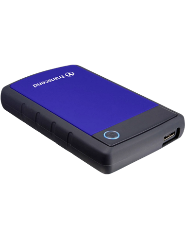 Внешний портативный жесткий диск Transcend StoreJet 25H3B, 4 TB, Морской Синий (TS4TSJ25H3B)