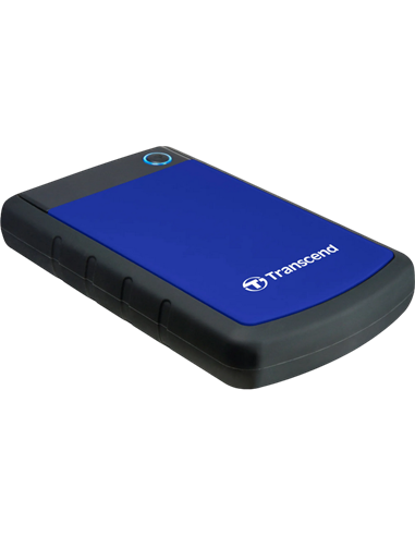 Внешний портативный жесткий диск Transcend StoreJet 25H3B, 4 TB, Морской Синий (TS4TSJ25H3B)