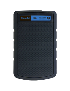 Внешний портативный жесткий диск Transcend StoreJet 25H3B, 2 ТБ, Морской Синий (TS2TSJ25H3B) 2