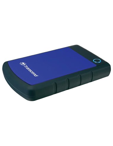 Внешний портативный жесткий диск Transcend StoreJet 25H3B, 2 ТБ, Морской Синий (TS2TSJ25H3B)