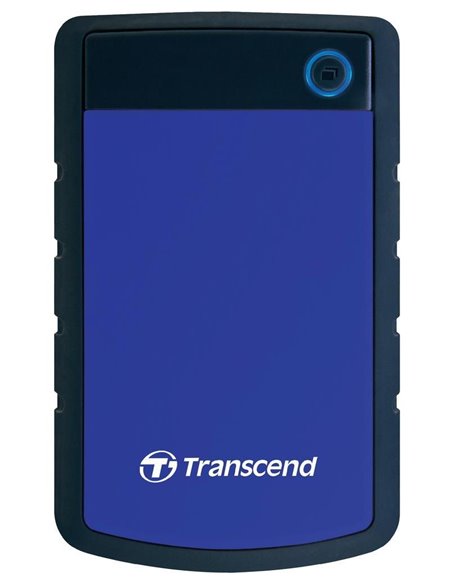 HDD portabil extern Transcend StoreJet 25H3B, 2 TB, Albastru Marin (TS2TSJ25H3B)