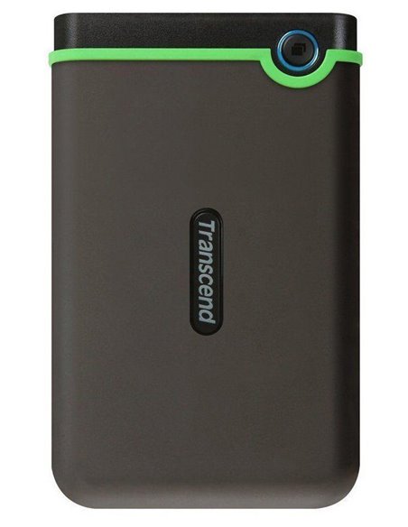 Внешний портативный жесткий диск Transcend StoreJet 25M3S, 2 TB, Iron Gray (TS2TSJ25M3S)