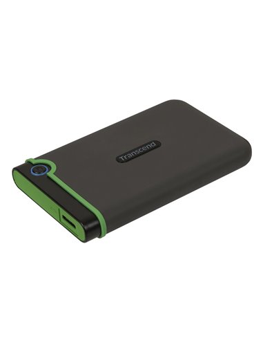 Внешний портативный жесткий диск Transcend StoreJet 25M3S, 2 TB, Iron Gray (TS2TSJ25M3S)
