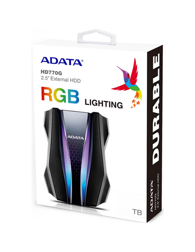 Внешний портативный жесткий диск ADATA HD770G, 1 TB, Чёрный (AHD770G-1TU32G1-CBK)