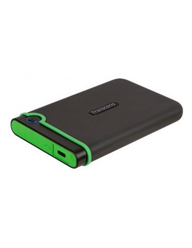 Внешний портативный жесткий диск Transcend StoreJet 25M3C, 2 ТБ, Iron Gray (TS2TSJ25M3C)