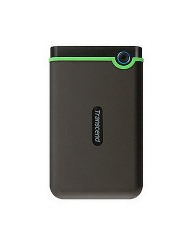 Внешний портативный жесткий диск Transcend StoreJet 25M3C, 2 ТБ, Iron Gray (TS2TSJ25M3C)