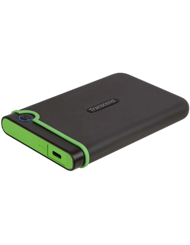 Внешний портативный жесткий диск Transcend StoreJet 25M3C, 2 ТБ, Iron Gray (TS2TSJ25M3C)