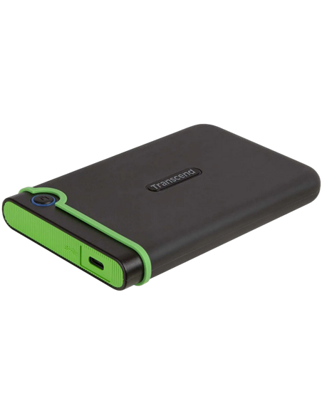 Внешний портативный жесткий диск Transcend StoreJet 25M3C, 2 ТБ, Iron Gray (TS2TSJ25M3C)
