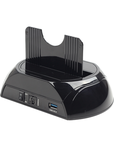 Док-станция для HDD/SSD Gembird HD32-U3S-2, Чёрный (HD32-U3S-2)