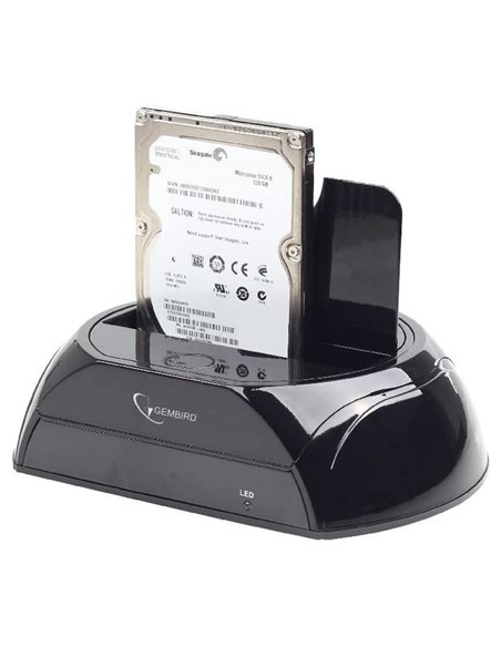 Док-станция для HDD/SSD Gembird HD32-U3S-2, Чёрный (HD32-U3S-2)