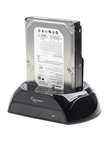Docking Station pentru HDD/SSD Gembird HD32-U3S-2, Negru (HD32-U3S-2)