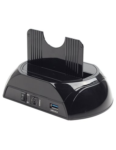 Док-станция для HDD/SSD Gembird HD32-U3S-2, Чёрный (HD32-U3S-2)