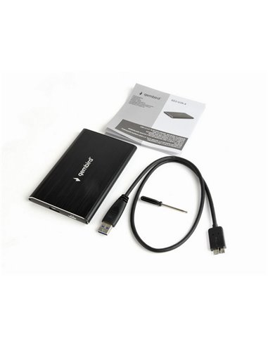 Внешний корпус Gembird EE2-U3S-6, Чёрный (EE2-U3S-6)