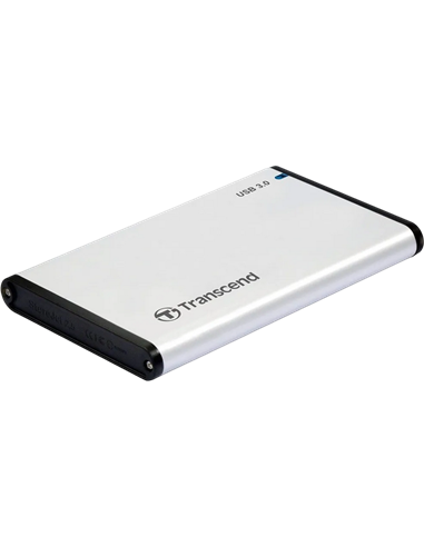 Carcasă externă Transcend TS0GSJ25S3, Argintiu (TS0GSJ25S3)