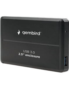 Внешний корпус Gembird EE2-U3S-2, Чёрный (EE2-U3S-2)