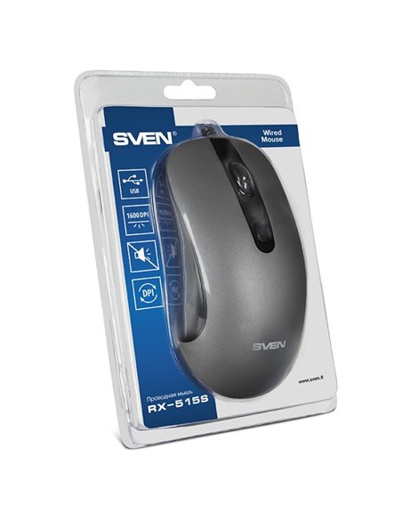 Mouse SVEN RX-515S, Gri