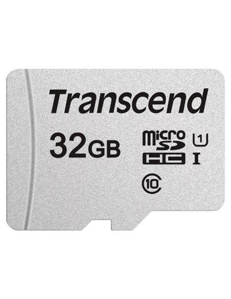 Карта памяти Transcend microSDHC Class 10, 32Гб (TS32GUSD300S)