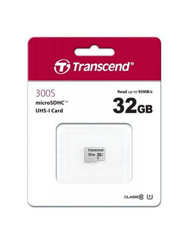 Card de Memorie Transcend microSDHC Class 10, 32GB (TS32GUSD300S)