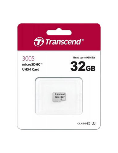 Card de Memorie Transcend microSDHC Class 10, 32GB (TS32GUSD300S)