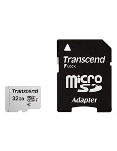 Карта памяти Transcend microSDHC Class 10, 32Гб (TS32GUSD300S-A) 2