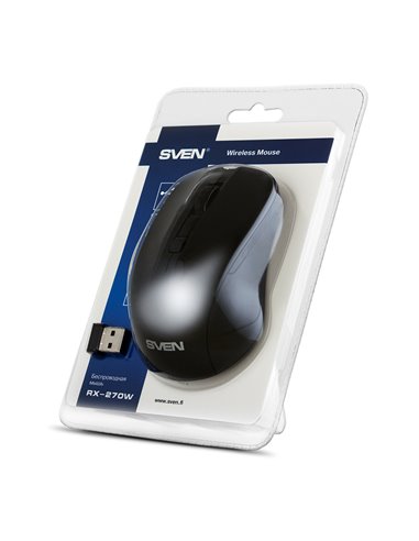 Mouse Wireless SVEN RX-270W, Negru