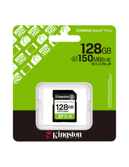 Card de Memorie Kingston Canvas Select Plus, 128GB (SDS3/128GB)