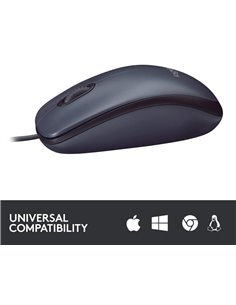 Mouse Logitech B100, Negru 2
