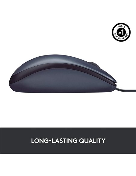 Mouse Logitech B100, Negru Mouse Logitech B100, Negru