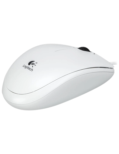 Mouse Logitech B100, Alb