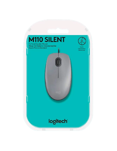 Мышь Logitech M110, Серый