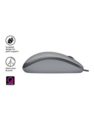 Мышь Logitech M110, Серый