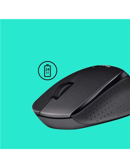 Беcпроводная мышь Logitech B330, Чёрный Беcпроводная мышь Logitech B330, Чёрный