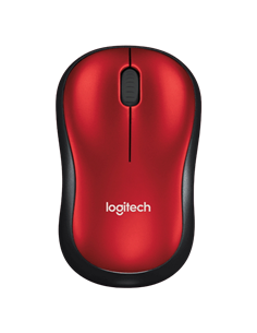 Mouse Wireless Logitech M185, Roșu