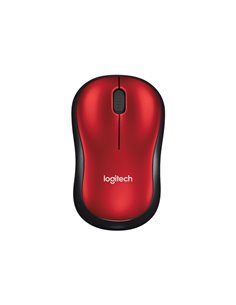 Беcпроводная мышь Logitech M185, Красный 2