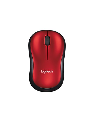 Mouse Wireless Logitech M185, Roșu