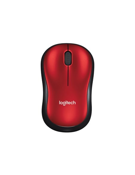 Беcпроводная мышь Logitech M185, Красный Беcпроводная мышь Logitech M185, Красный