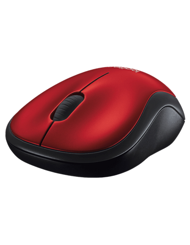 Mouse Wireless Logitech M185, Roșu