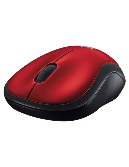 Mouse Wireless Logitech M185, Roșu