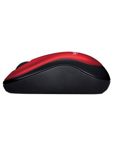Mouse Wireless Logitech M185, Roșu