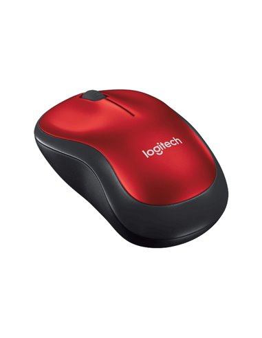 Mouse Wireless Logitech M185, Roșu