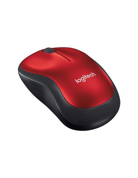Mouse Wireless Logitech M185, Roșu