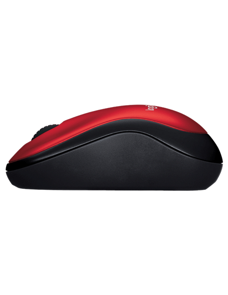 Mouse Wireless Logitech M185, Roșu