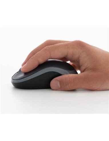 Беcпроводная мышь Logitech M185, Серый