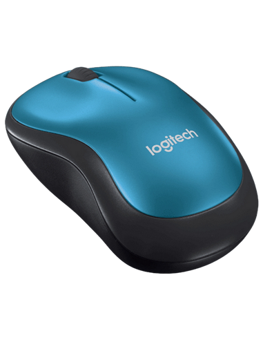 Беcпроводная мышь Logitech M185, Синий