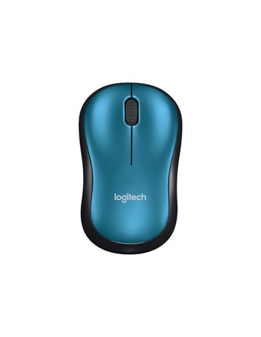 Беcпроводная мышь Logitech M185, Синий