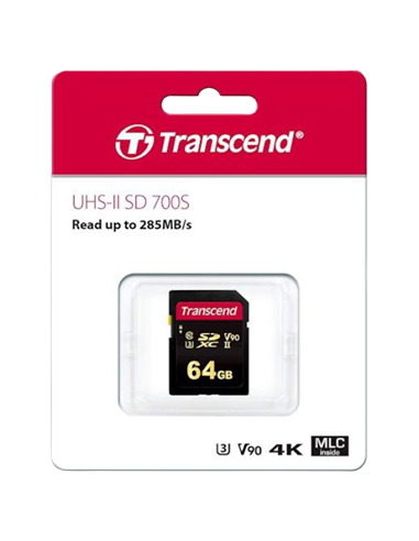Card de Memorie Transcend SDXC Class 10, 64GB (TS64GSDC700S)